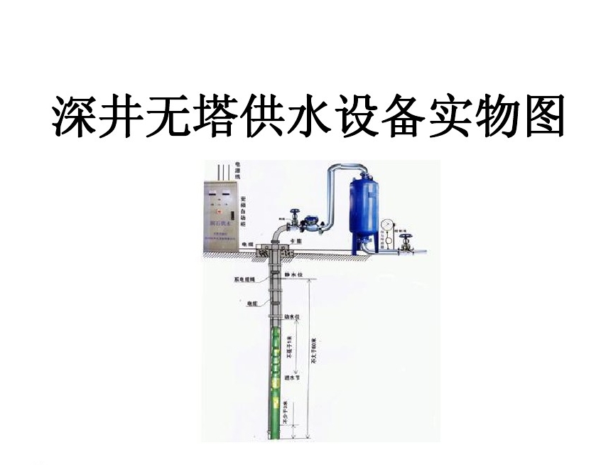 青县井泵无塔式供水设备